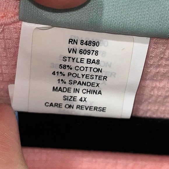 Sara Morgan Short Sleeve Top | NWOT | Size 4x - Picture 4 of 4